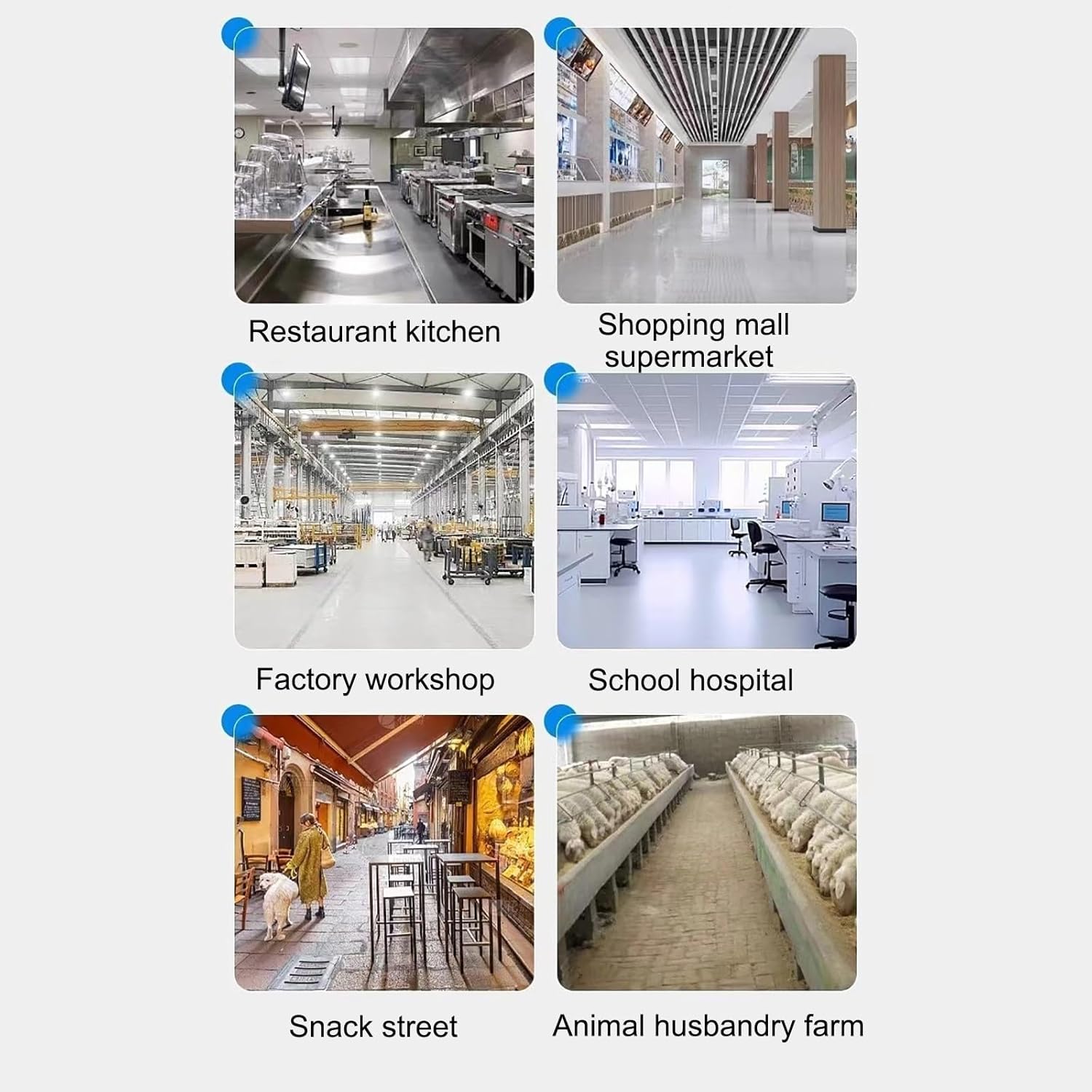 3 in 1 Commercial Evaporative Air Cooler Fan, Swamp Cooler Air Conditioner with 3 Speeds, Industrial Air Conditioning Fan with 120°Oscillation, Large Water Tank, Powerful Motor for Efficient Cooling(G