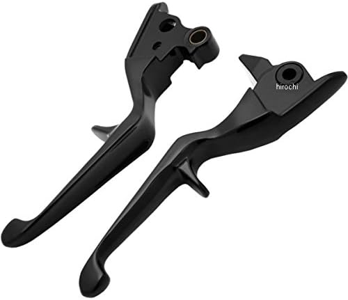 Kuryakyn 1846 Motorcycle Handlebar Accessory: Clutch and Brake Trigger Levers for 2008-16 Harley-Davidson Touring & Trike Motorcycles, Gloss Black, 1 Pair