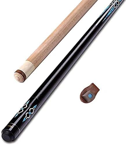 Pool Cues Billiard Cue 58Inch Pool Cue Stick 1/2 Billiard Stick Professiol Pool Stick/Cue 12.5Mm Tip Pool Cue with Cleaning Towel and Other Accessories D 147Cm/58In (A 147Cm/58In)