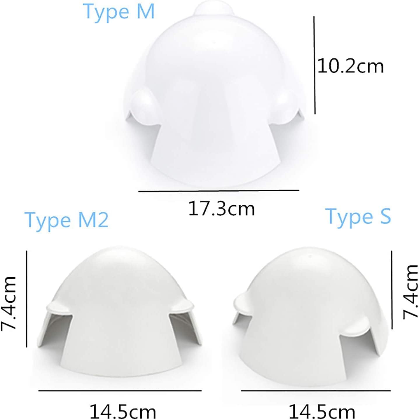 LiuSj JUnSt Wind Turbines Generator Accessories Wind Generator Hood Universal for S M-2 Type 3 5 6 Blades Wind Turbines