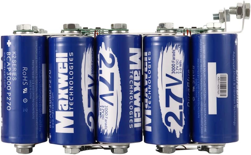 Maxwell 54V 150F Super Capacitor Battery 20pcs 3000farad ultracapacitor car Audio Amplifier 48Volts Solar Power System Home