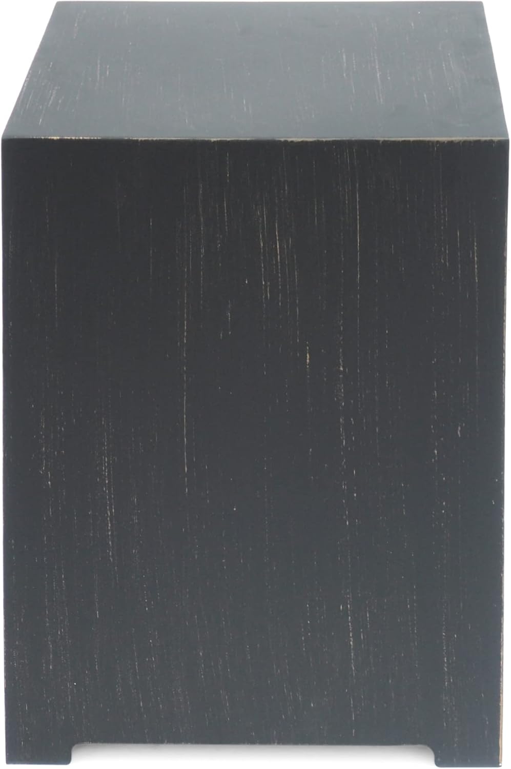 Propane Tank Cover for Outdoor Fire Pit, 15.25 Inch Brown Iron Tank Holder Side Table, Fire Pit Accessories Storage Solution, Multi-Functional Gas Cylinder Enclosure for Patio Garden, Only Table