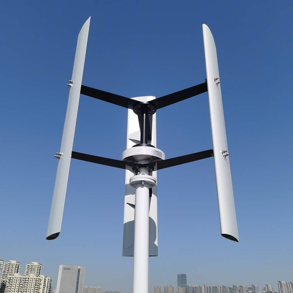 600w MAGLEV Permanent Magnet Vertical Wind Turbine Generator 3 Phase AC 48v with free Controller Wind Power (48V, 600W)