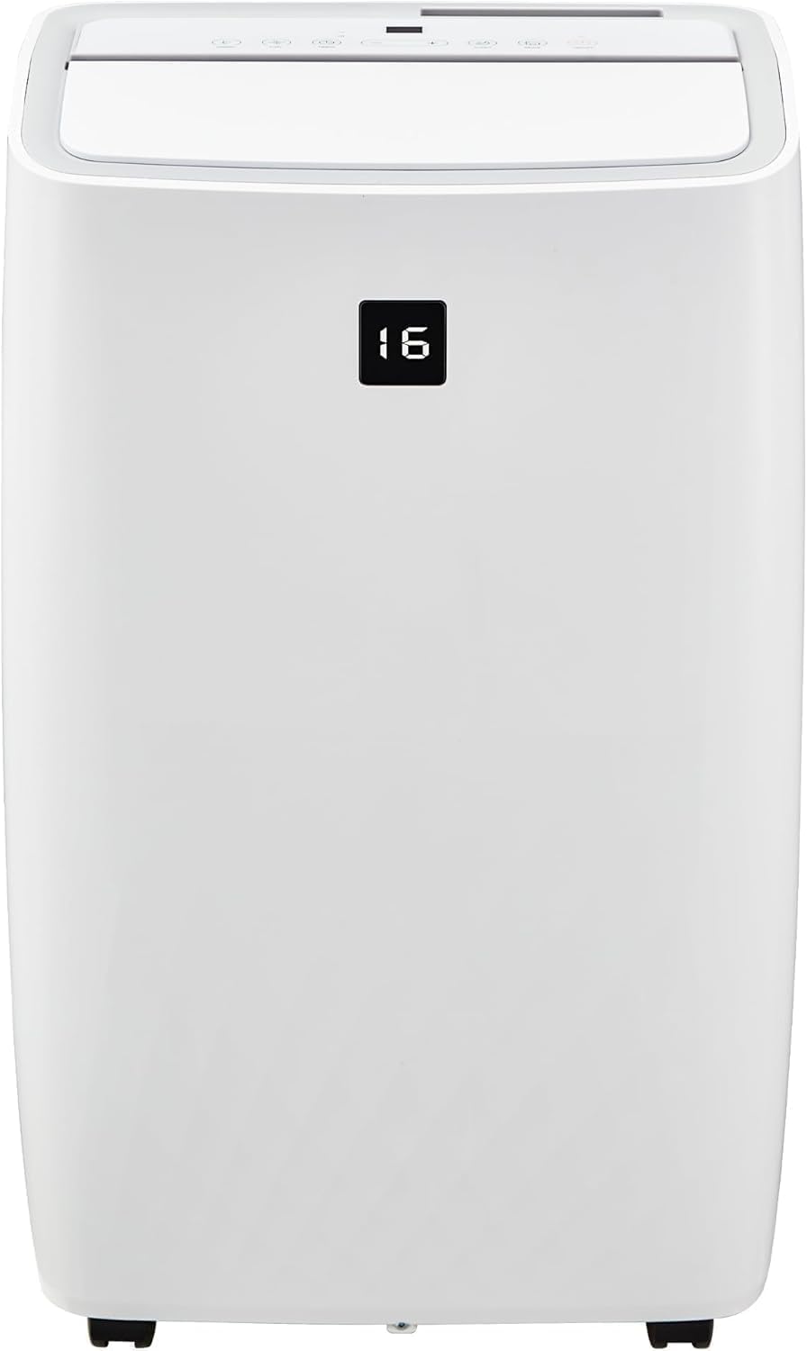 12,000 BTU Portable Air Conditioner 3-in-1 Cooling, Dehumidifier & Fan with Remote Control Auto-Swing Louvers, 24H Timer, Quiet Sleep Mode, Window Kit & Extendable Hose for Rooms up to 550 Sq.Ft.