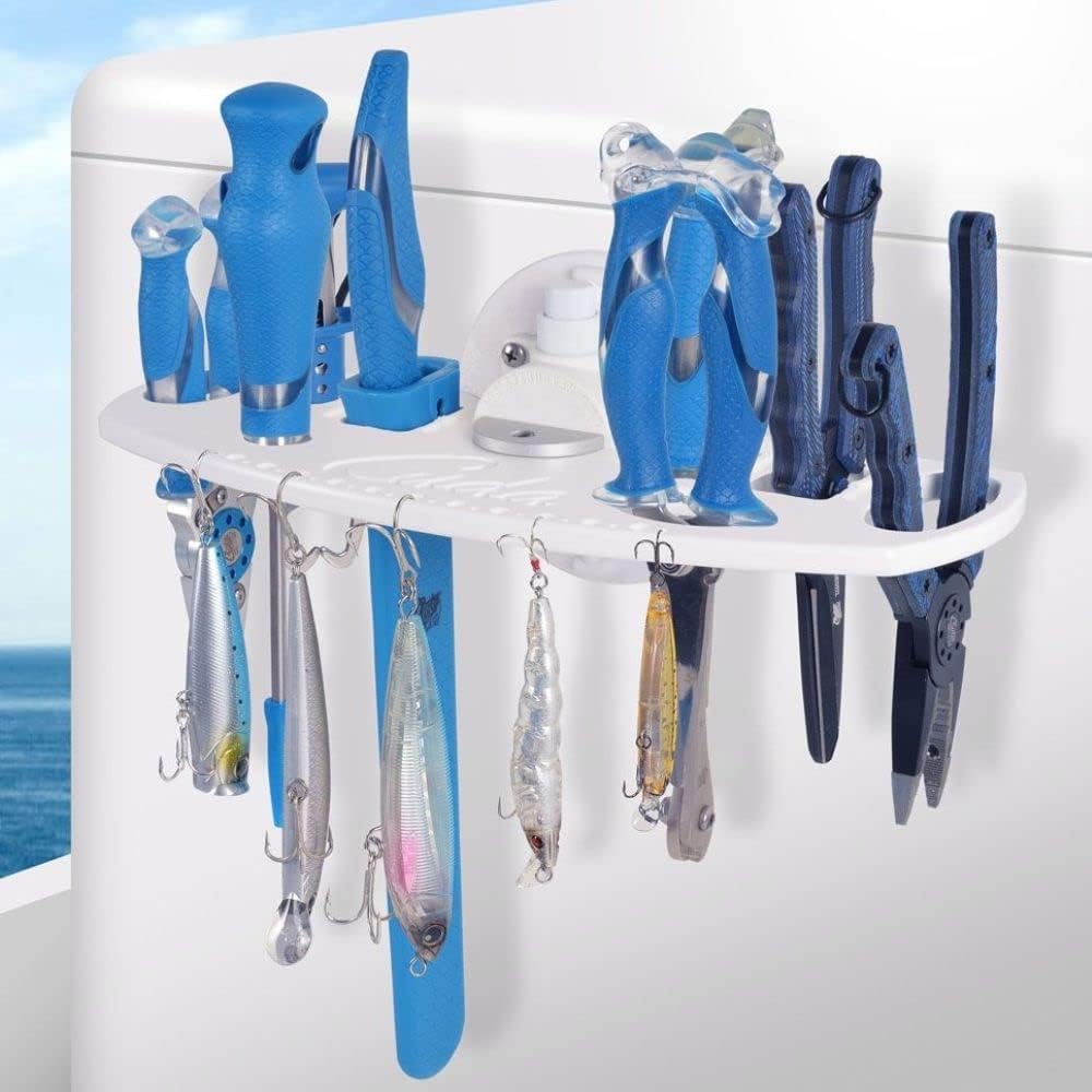 Cuda Fishing Accessories Tool Organizer with SeaSucker Vacuum Mount Technology, 14 x 5.2 x 6 inches, (23029)