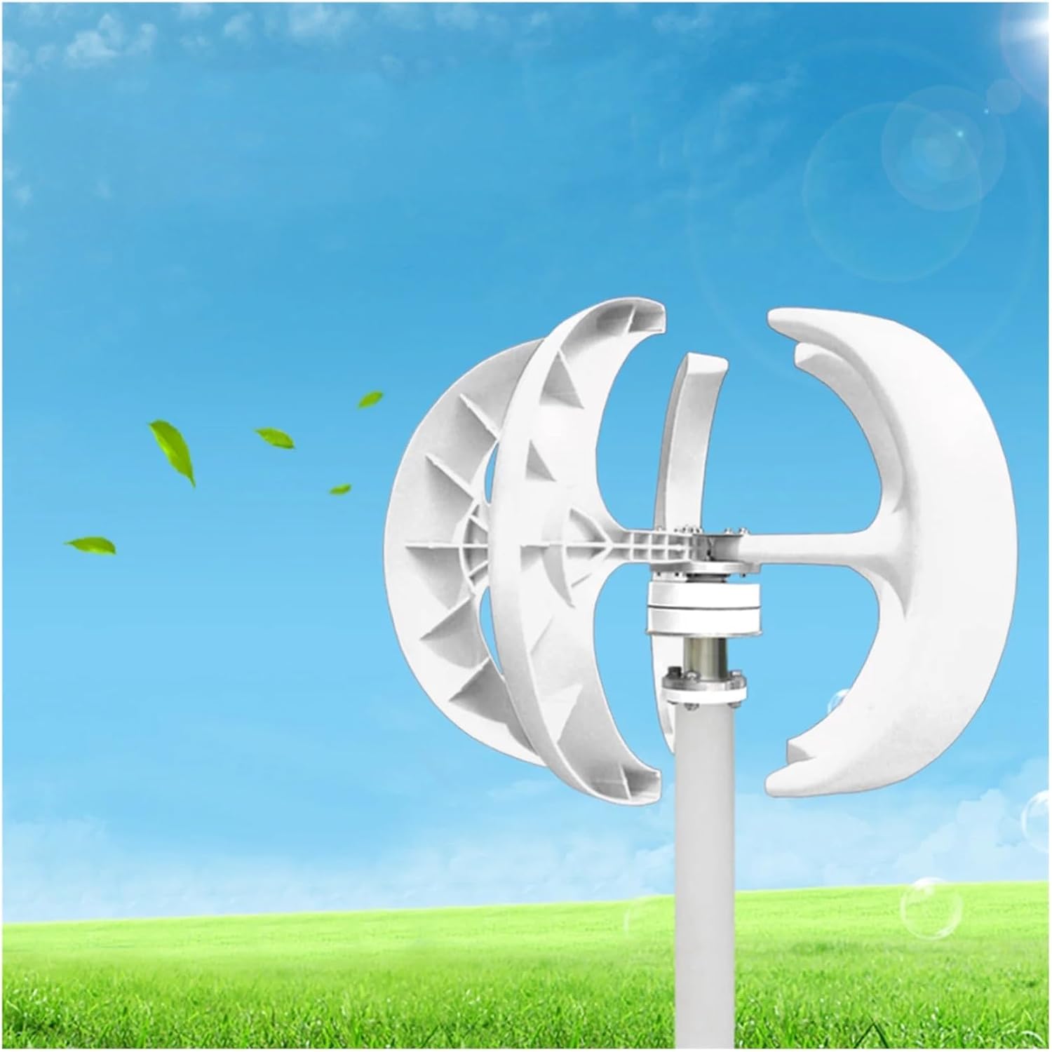 Wind Generator, Wind Generator 600W DC12V Vertical Kit Electricity Producer Equipment,for Home, Farm, RVs, Boats