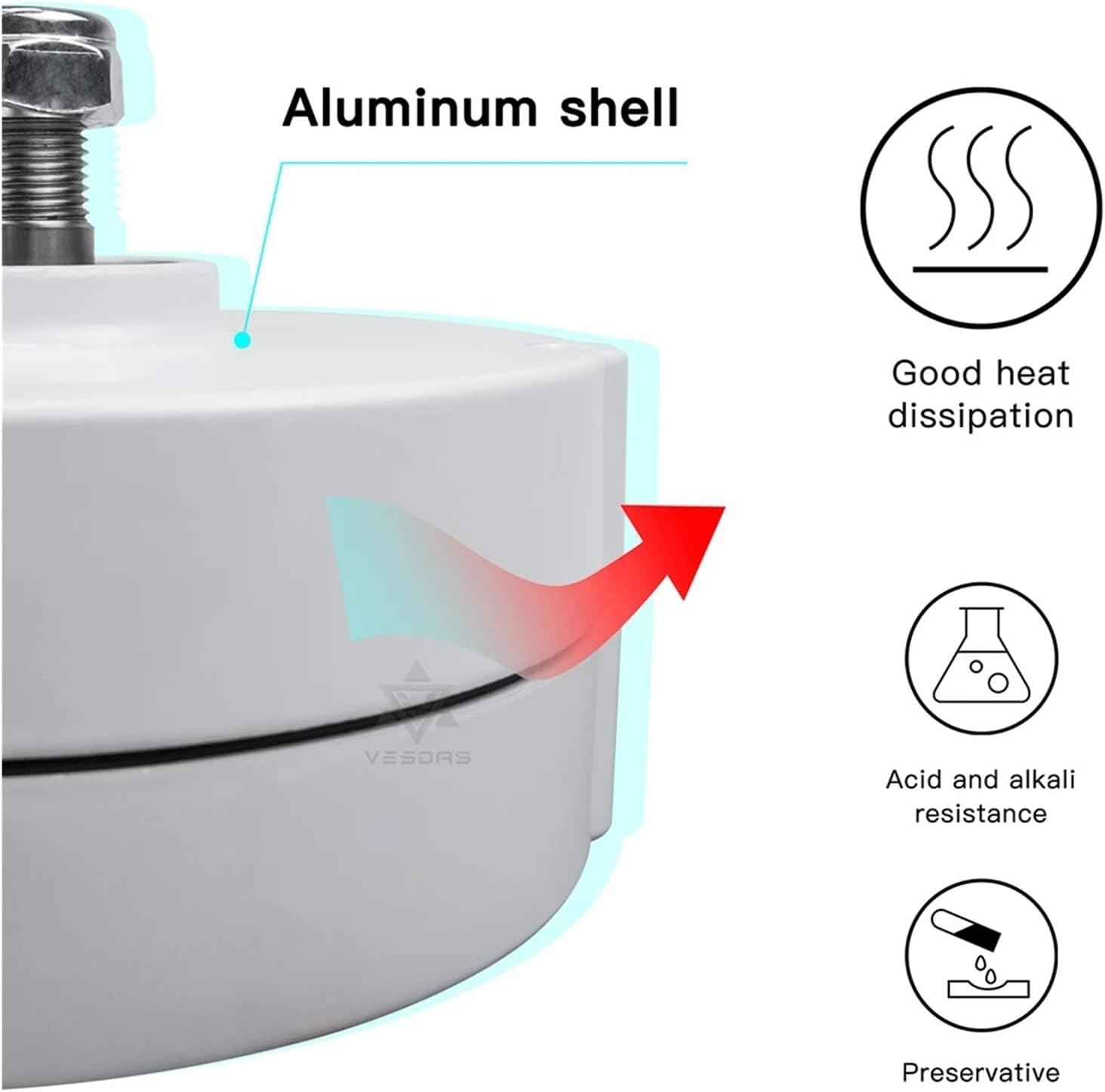 Wind Turbine Generator, Low Speed 100W AC 12V Or 24V Permanent Magnet Generator Gearless 3 Phase Alternators For Wind Water Turbine Diesel Engine for Marine, RV, Home(AC 12V)