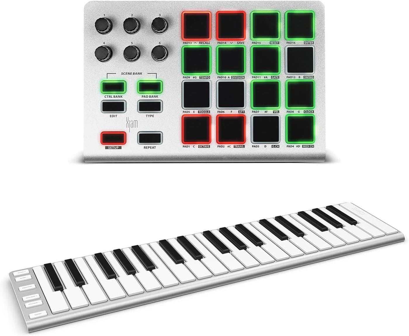 Xjam & Xkey 37 LE Bundle: Dynamic MIDI Control for Mobile Musicians