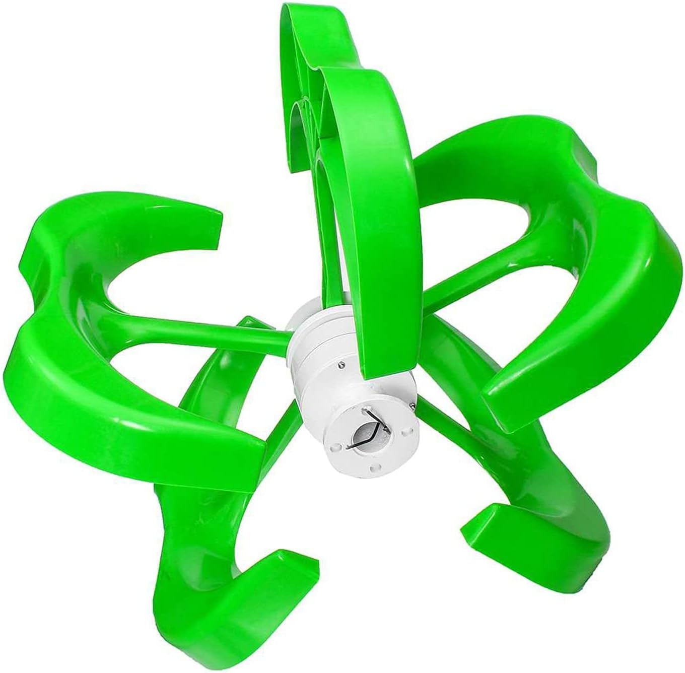 12000 W Wind Turbine Generator with Charge Controller Green 5 Blades Vertical Axi Wind Turbines for Windmill Home Yacht Farm Wind Generator