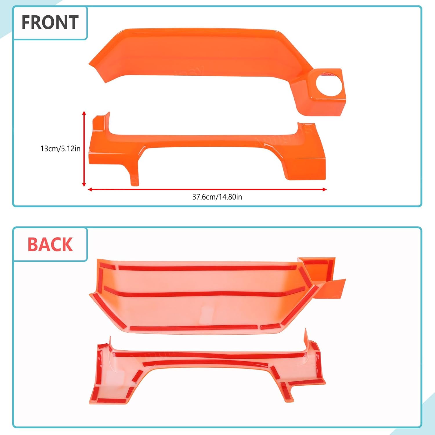 Aunginsy Center Console Dashboard Meter Panel Trim Cover Compatible with Toyota Tacamo 2024 2025 2026, ABS Car Dash Instrument Panel Gauge Cluster Cover Decorative Frame Protector Interior Accessories