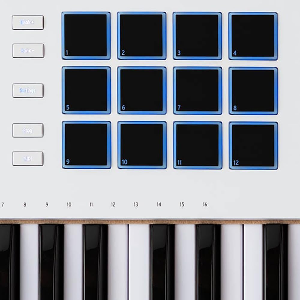Arturia 231631 KeyLab 61 Mk3 61-Key USB MIDI Controller Keyboard White (Renewed)