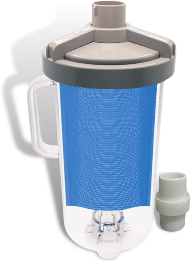 Heavy Duty Inline Leaf Canister Large Capacity for Automatic Pool Vacuum Cleaners | Made in USA | Direct Replacement for Hayward Leaf Canister W530 | Alternative Replacement for Pentair R211084K