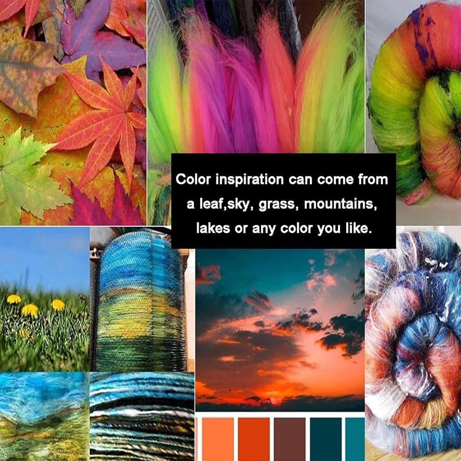 TsoLay Manual Wool Combing Machine, DIY Manual Wool Felt Machine with Cleaning Brush and Awl, Tooth Pitch Can Be Set, Drum Diameter 315mm, for DIY Craft, Handmade Enthusiasts