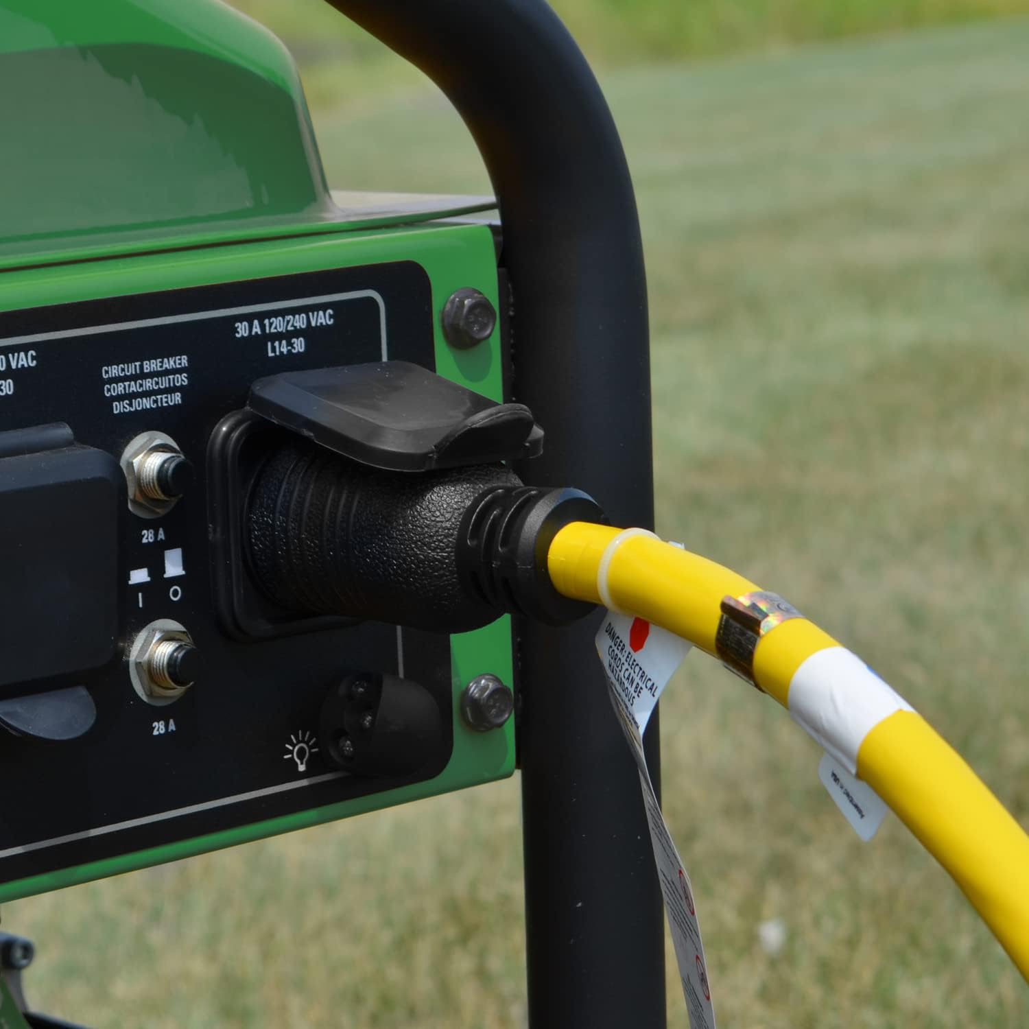 Conntek 20602 L14-30 30 Amp 4-Prong Extra Heavy-Duty Generator Cord, UL Listed (50 Feet)