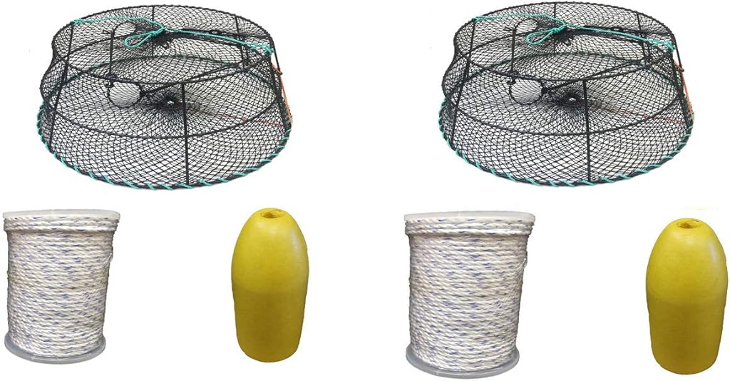 KUFA Sports (CT78+FYM403) Vinyl Coated Tower Style Prawn Trap (30