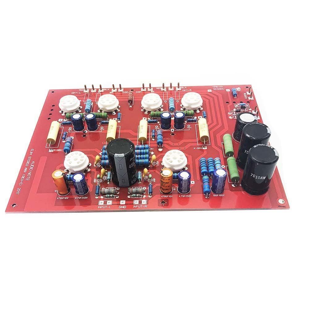 Hi-End Stereo Push-Pull EL84 Vacuum Tube Amplifier DIY Kit with Capacitance D4-004