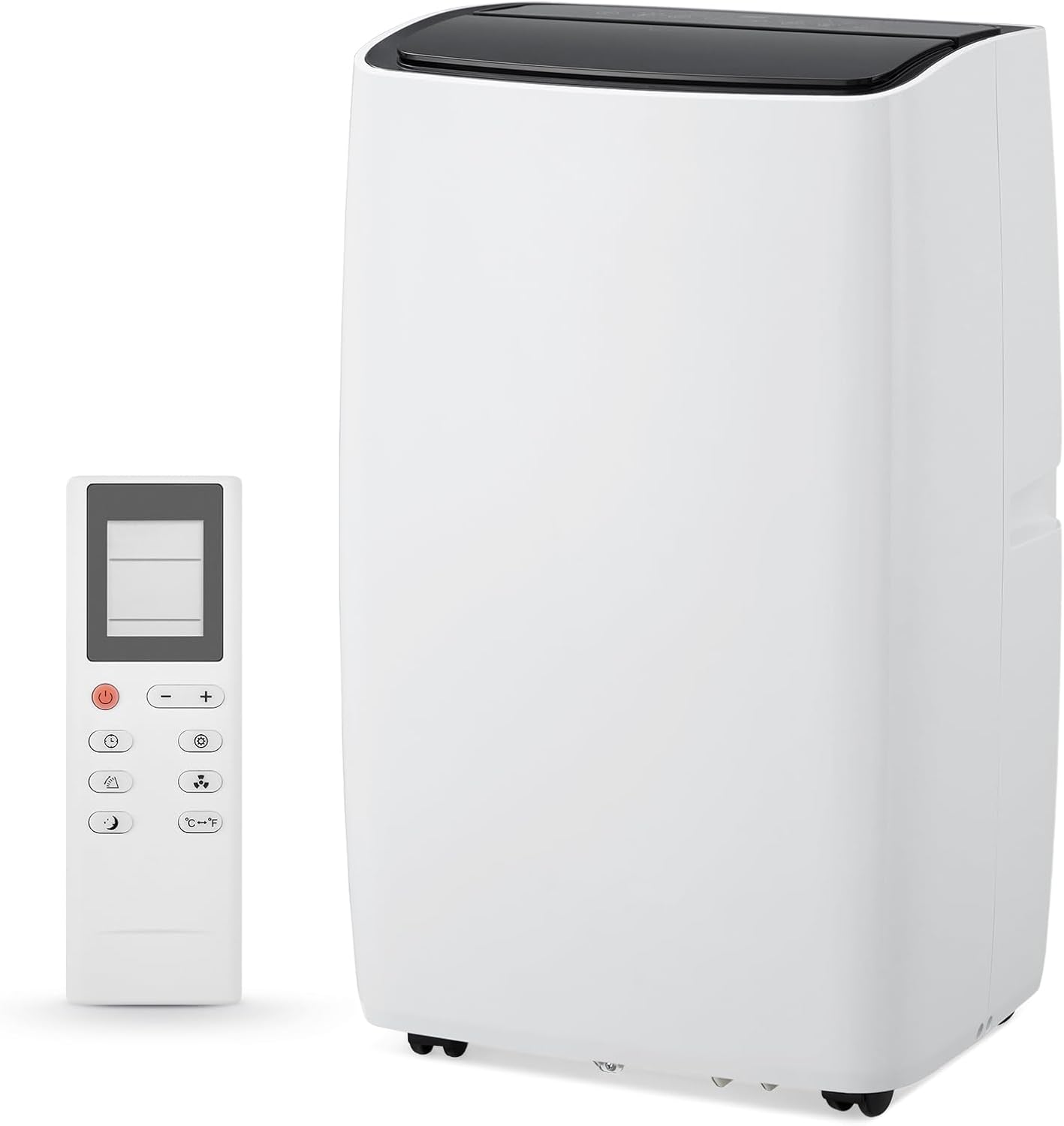 14,000 BTU Portable Air Conditioner,Cooling for Rooms Up to 750 sq.ft, Dehumidifier & Fan Modes for Bedroom/Indoor Use