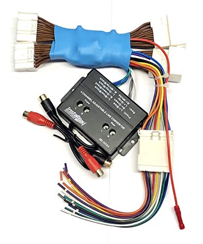 4 Channel Full System Add an Amp Amplifier Adapter Interface to Factory OEM Car Stereo Radio for Select Hyundai and Kia Vehicles- No Factory Bose/Premium Amp Systems- Compatible Vehicles Listed Below