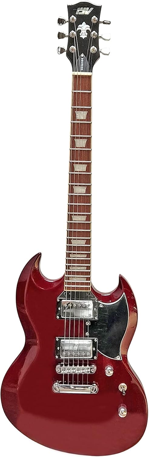 IYV IVS-300 CHERRY RED Solid-Body Electric Guitar, cherry Red