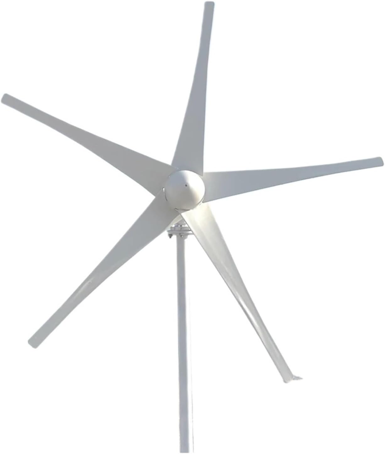 Wind Turbine Generator Kit, Small Wind Turbine Generator For Home Farm 15KW 12V 24V 48V Free Energy Wind Generators Small Horizontal Windmill Three Phase AC for Hybrid Solar Wind System(5B,48V_15KW)