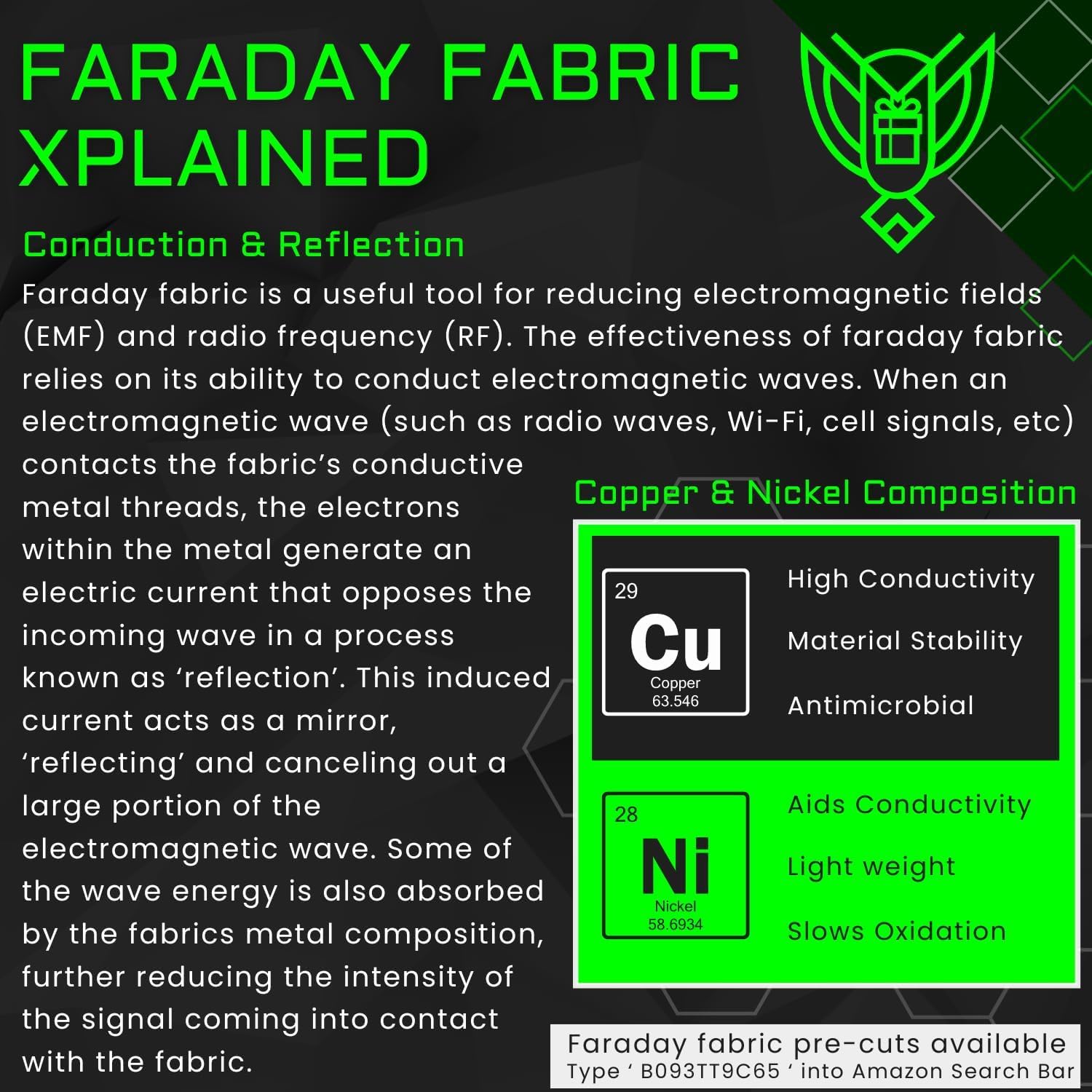 Xtreme Sight Line ~ G CUBƎ 450 + G SØLAR 180 Faraday Bag for Large Generators and Solar Panels ~ Protects Against EMP/CME/EMF/RF ~ Diamond Form Farday Lined Interior ~ Black