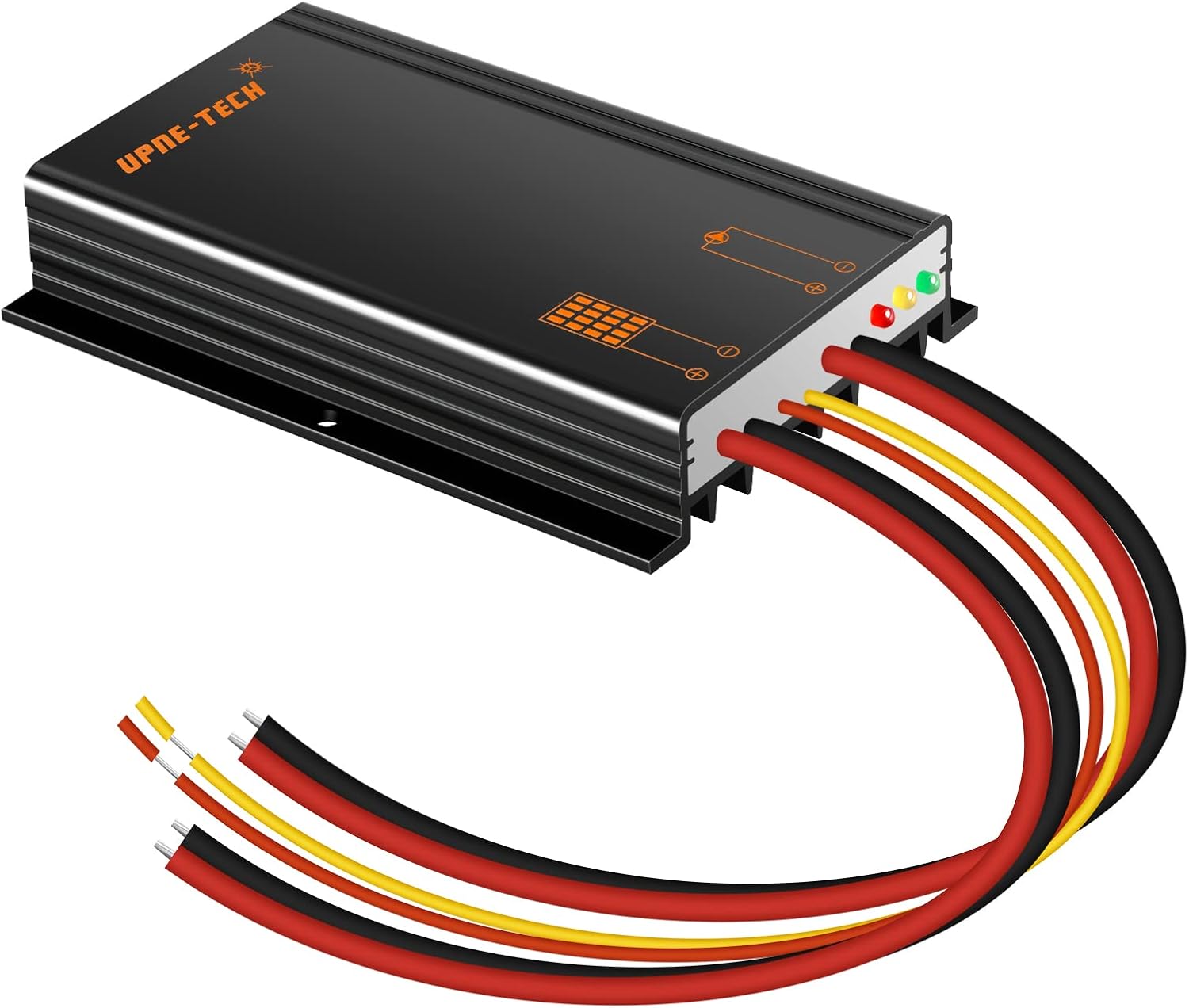 Solar Pump Controller, LCB 10A with IP68,Linear Current Boosters Used in Solar Direct Pumping Applications;Compatible Models: 12V or 24 VDC Pumps; Input Voltage: 16 - 50 DC； Potting epoxy Resin Black