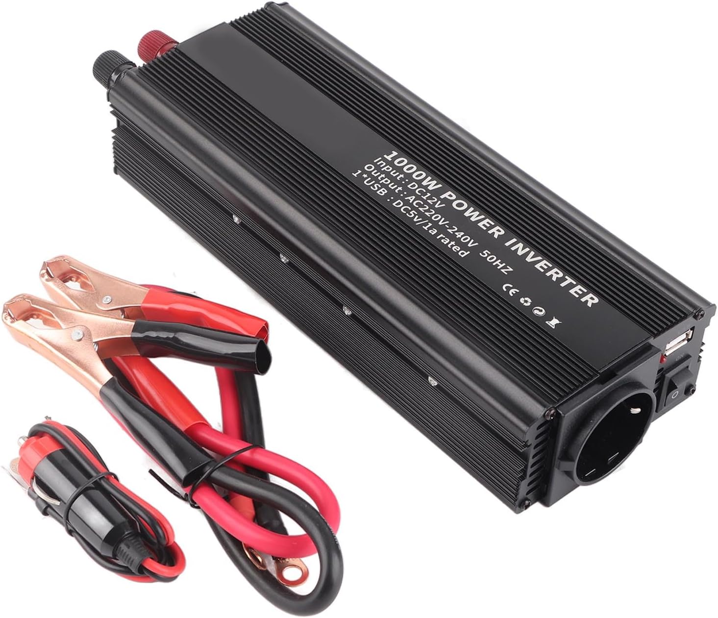 Oumefar 1000w Pure Sine Inverter 12v Converter Power Inverter Power Inverter Correctionwith Solar Panel