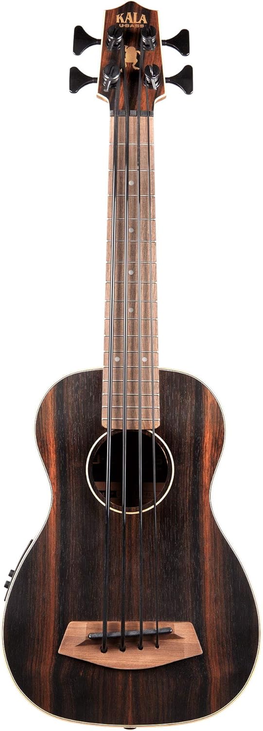 Striped Ebony Acoustic-Electric U•BASS® Rosewood Update