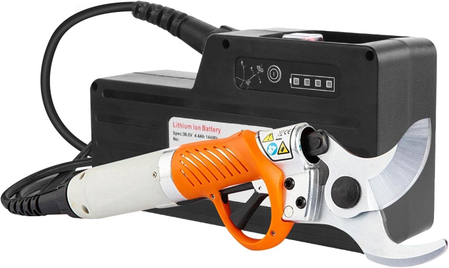 Electric Pruning Shears Professional Cordless Pruner Shears Electric Tree Branches Cutter Lithium Battery for Tree Garden 4.5cm