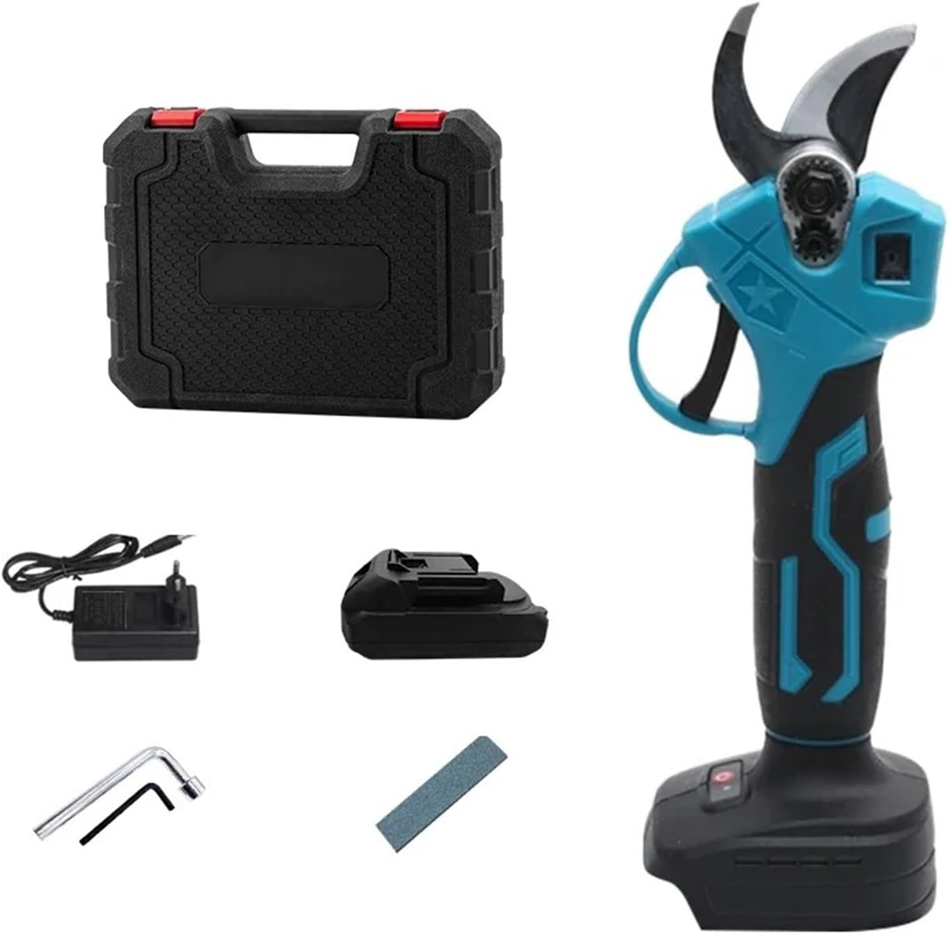 Tree Branch Pruner Brushless Electric Pruning Shears Garden Tool Battery Pruner Cordless Electric Garden Scissors Fruit Tree Sharp, Ul & Clean C Et 3)