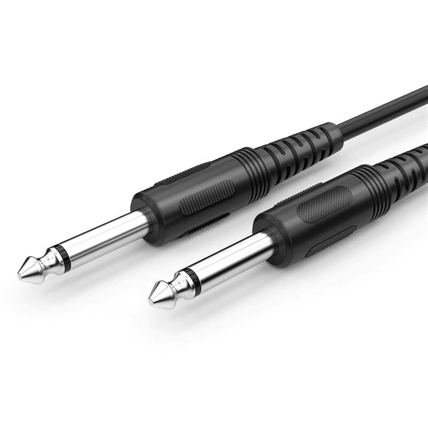 Guitar Audio Cable 6.5mm Cable 6.35 Large Two-core Male to Male Connection Cable to Recording Cable Guitar Amplifier Speaker Adapter Cable(15 Meters)
