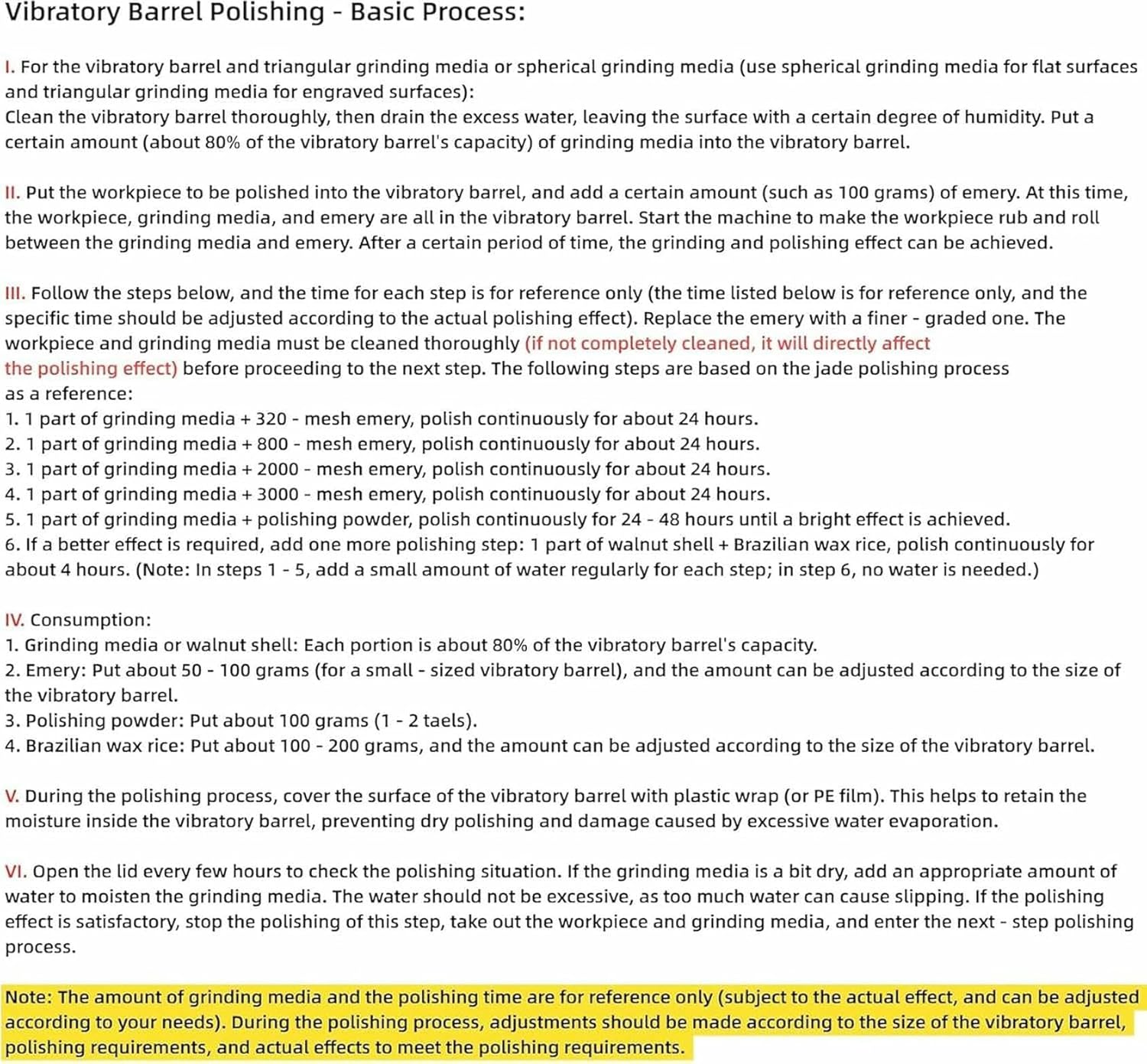 Vibrating Polishing Drum, Rock Polisher, Gemstone Polishing Machine for Metal Parts Jade and Auto Parts