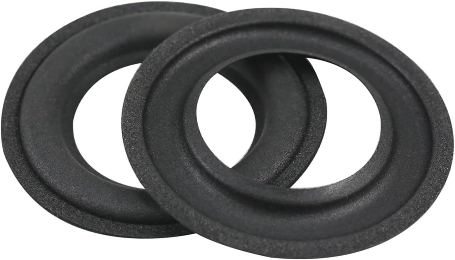 3 INCH 86mm for GO Play Woofer Speaker Foam Repair Surround Suspension Speaker Accessories Sponge Ring DIY 2PCS(86mm Foam Surround)