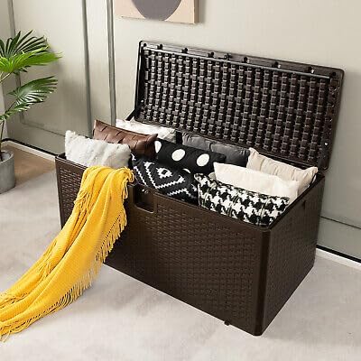 TM Replacement for/Fits 120 Gallon Patio Deck Box Outdoor Waterproof Storage Container for Tools s Size : 50