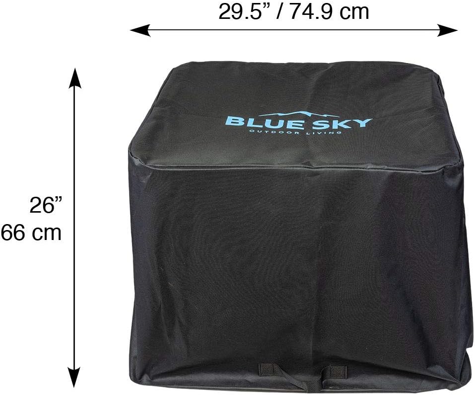 Blue Sky Outdoor Living Badlands 3-Piece Fire Pit Accessory Pack with Fire Pit Cover, Grate, and Fire Poker for Badlands 29.5