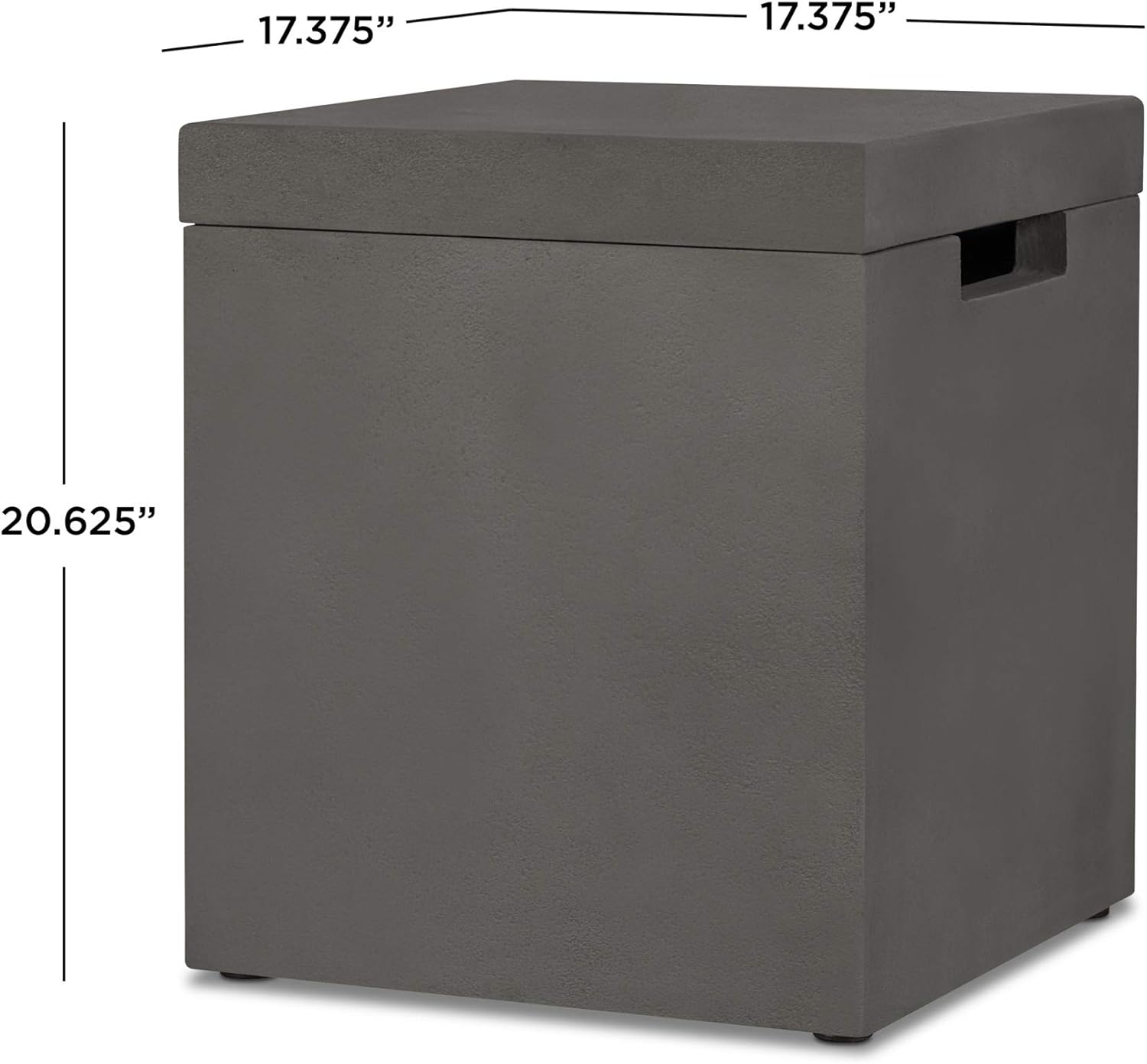 Real Flame 135 Tamarack Propane Tank Cover for Real Flame Fire Pits by Jensen Co. - Flint