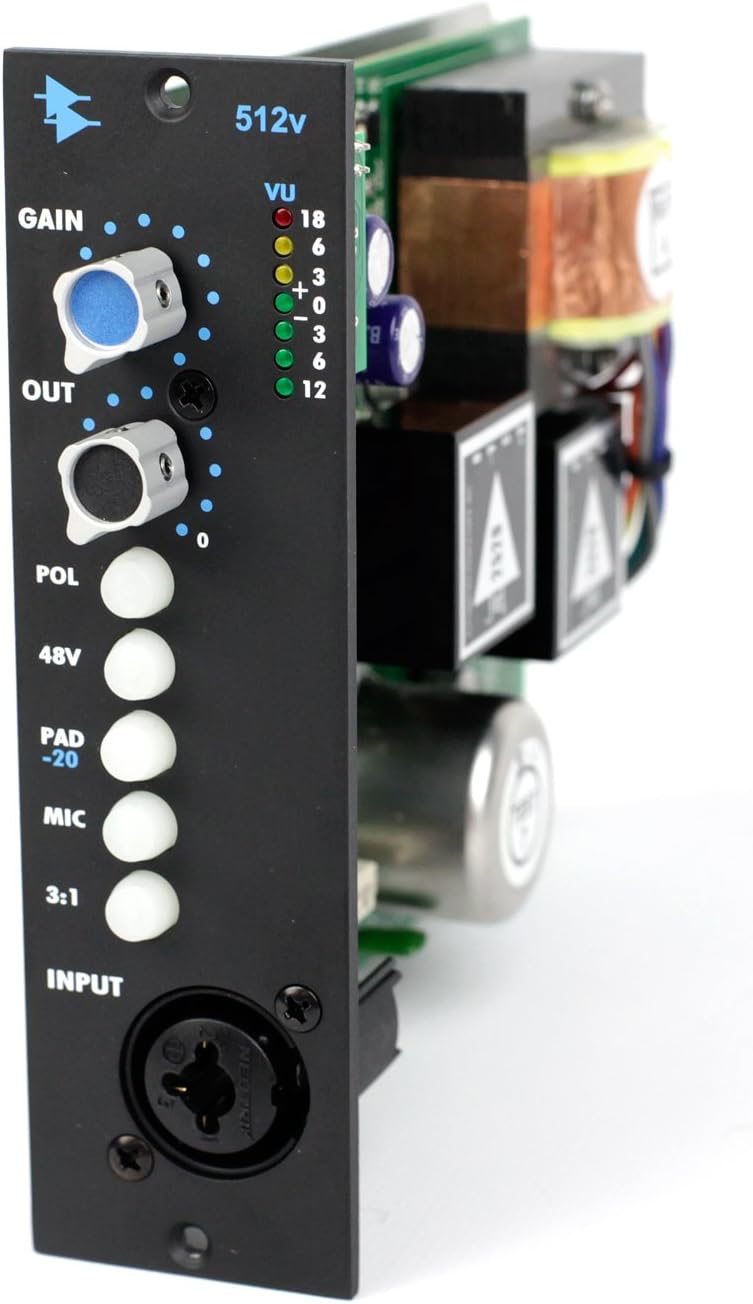 API 512V 500 Series Discrete Microphone Preamp