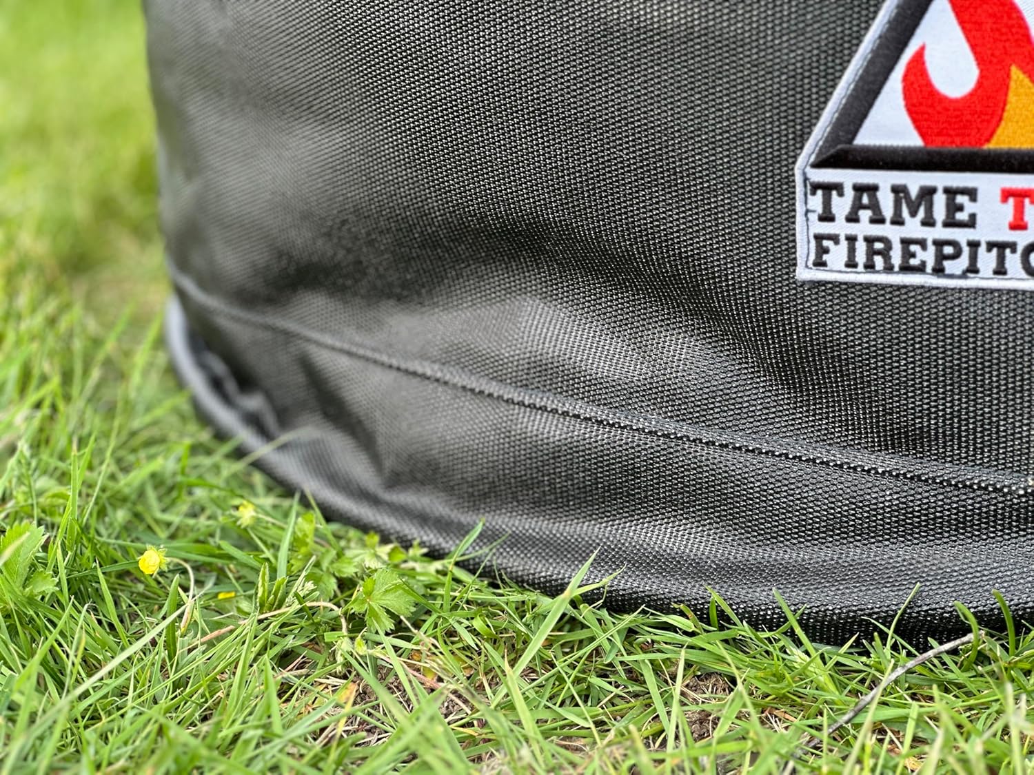 Tame the Flame Fire Pit Cover For Breeo 24, Heavy-Duty Waterproof & Fireproof Lid, Fits Round Firepits Up to 28 inches in Diameter