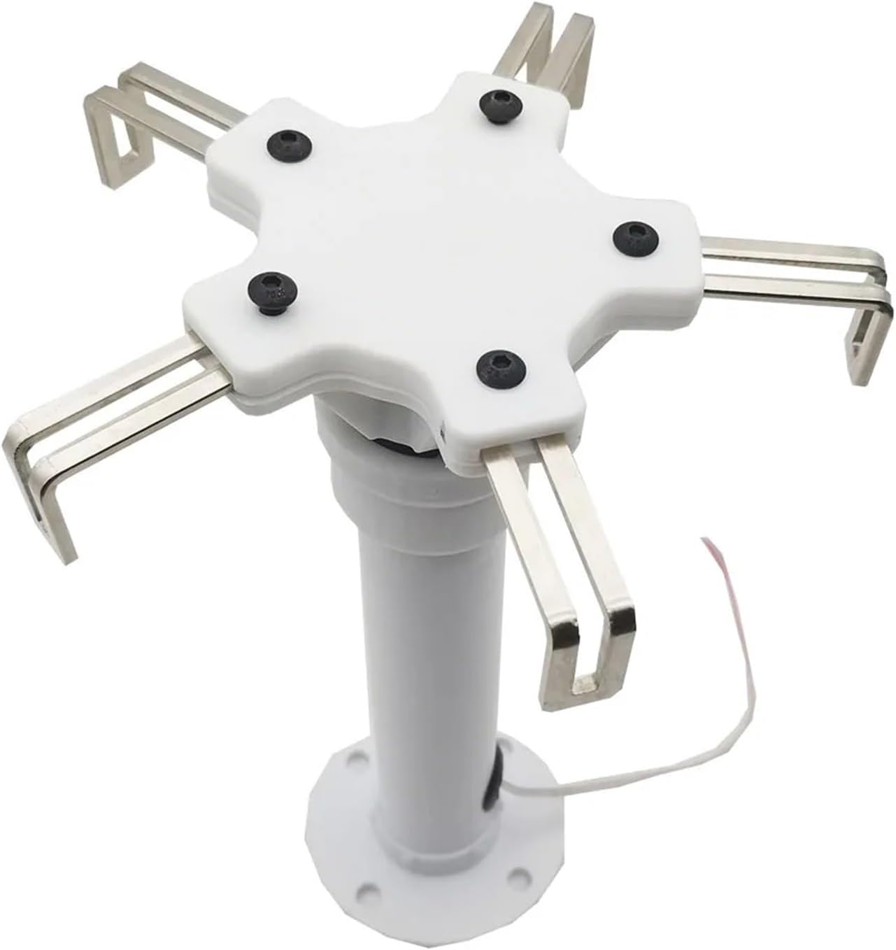 Wind Power DIY Kit Vertical Five-Blade Wind Generator Model Three-Phase Permanent Magnet Brushless Generator Low-Speed Windmill Portable Tools Learn About Renewable Energy & Power