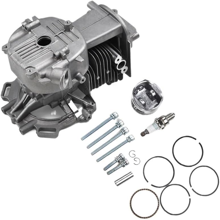 Compatible with GX35 GX35NT 39mm Cylinder Piston with Plug Kit Lawn Mower Engine Parts Garden Power Tools Replacement Accessories