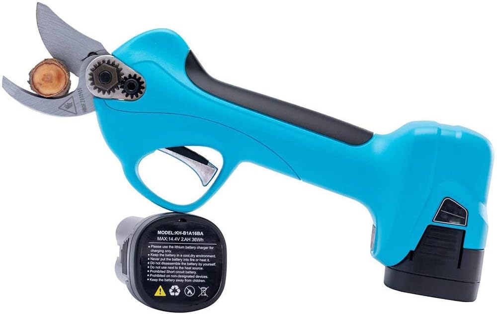 Cordless Electric Pruning Shears 1,6.8V Li-Ion Cordless Electric Pruning Shears,25Mm Cutting Diameter