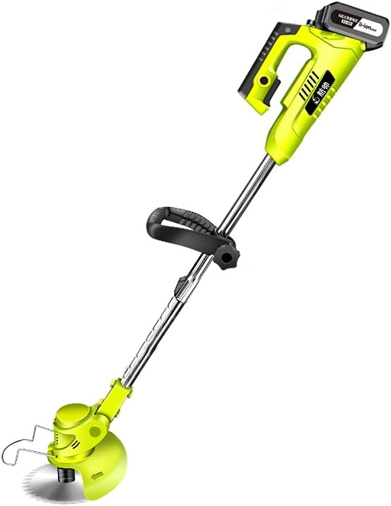 Small Lawn Mower Household Electric Multifunctional Lawn Mower Lithium Battery Long-Lasting Garden Lawn Trimmer Convenient Lawn Mower