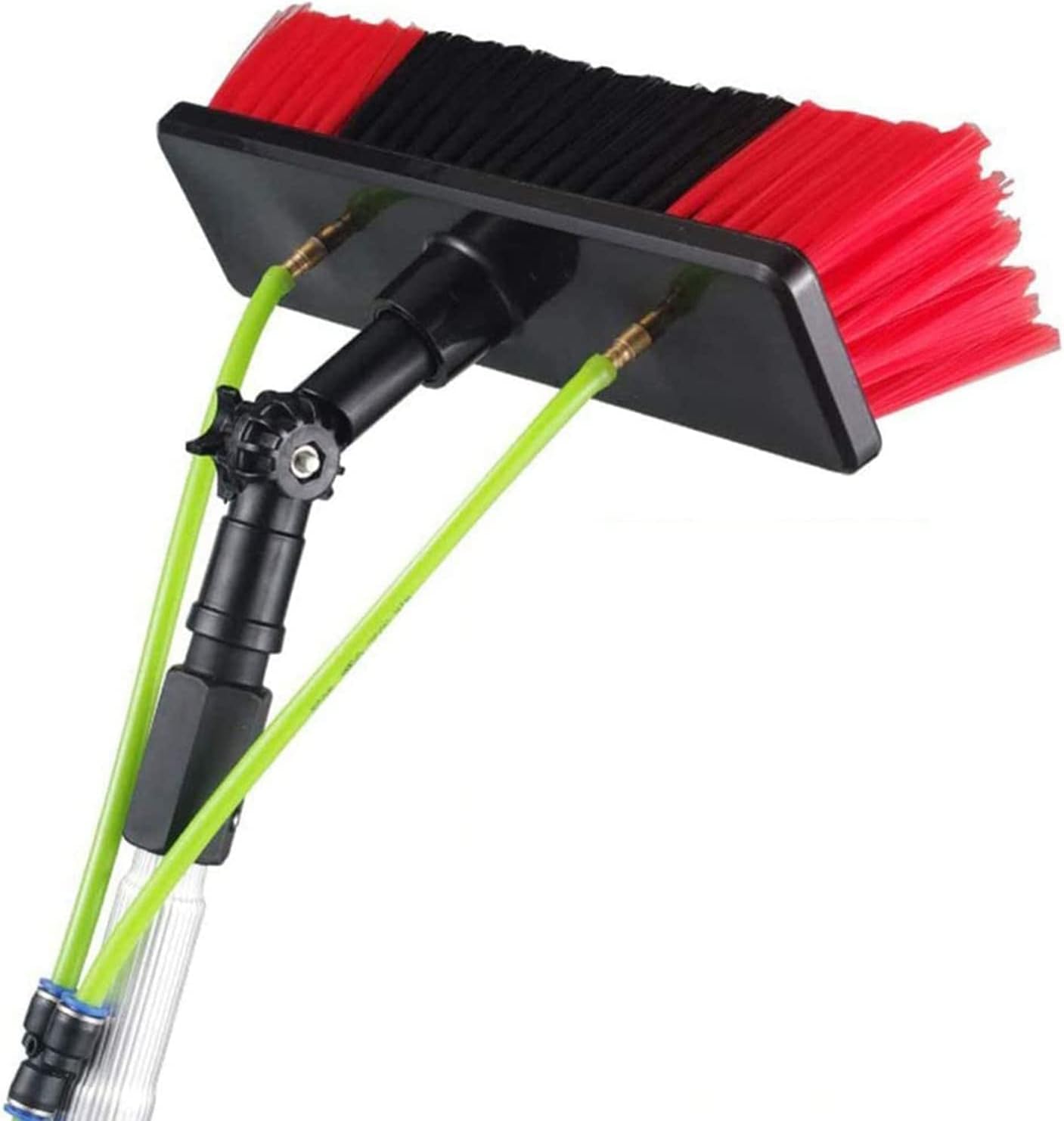 Water Fed Pole Kit,Water Fed Brush Telescopic Pole, Water Fed Telescopic Brush, Window Cleaning Brush Tool, Photovoltaic Cleaning Equipment, Solar Panel Water Spray Glass Cleaning Brush ( Size : 39ft/