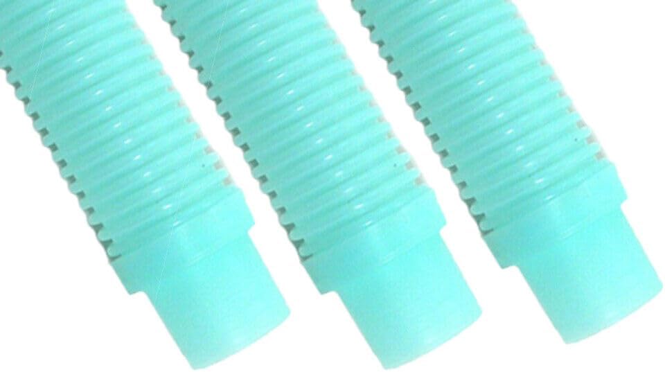 Replacement for Puri Tech Pool Cleaner Vac Hose Kreepy Krauly Barracuda 1.5 in x 4 ft Aqua 3 Pk