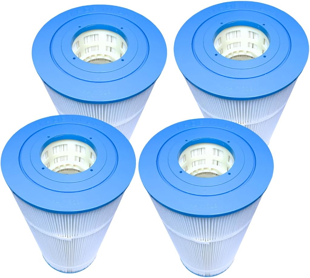 Atomic USA Made Pool Filter Replaces Pleatco PA56SV, Hayward CX480XRE Swim Clear C2025, Filbur FC-1223, Unicel C-7458 Ultral-A4 56 sq. ft Filter cartride 4-Pack