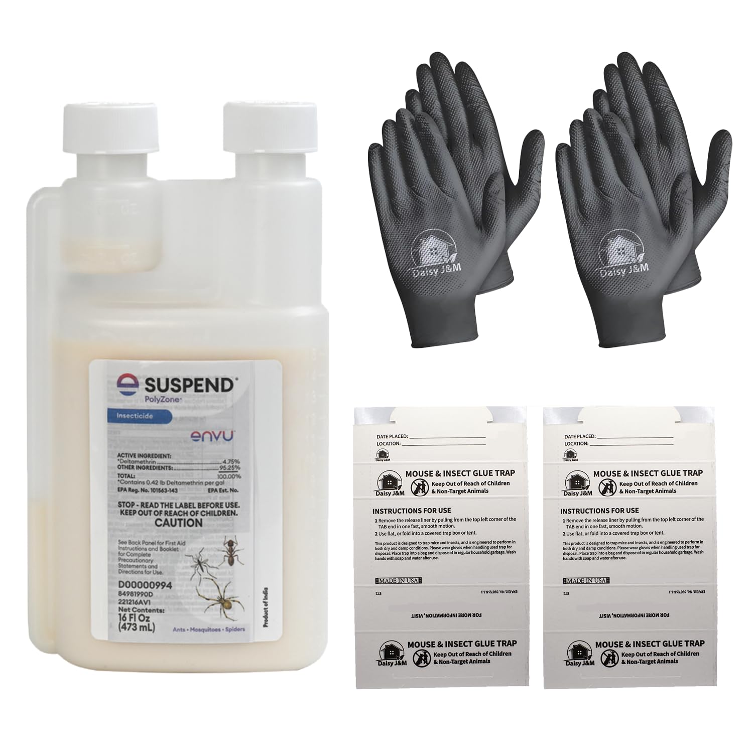 Suspend Polyzone 16 oz + 2 Pairs of Gloves and 2 Glue Boards