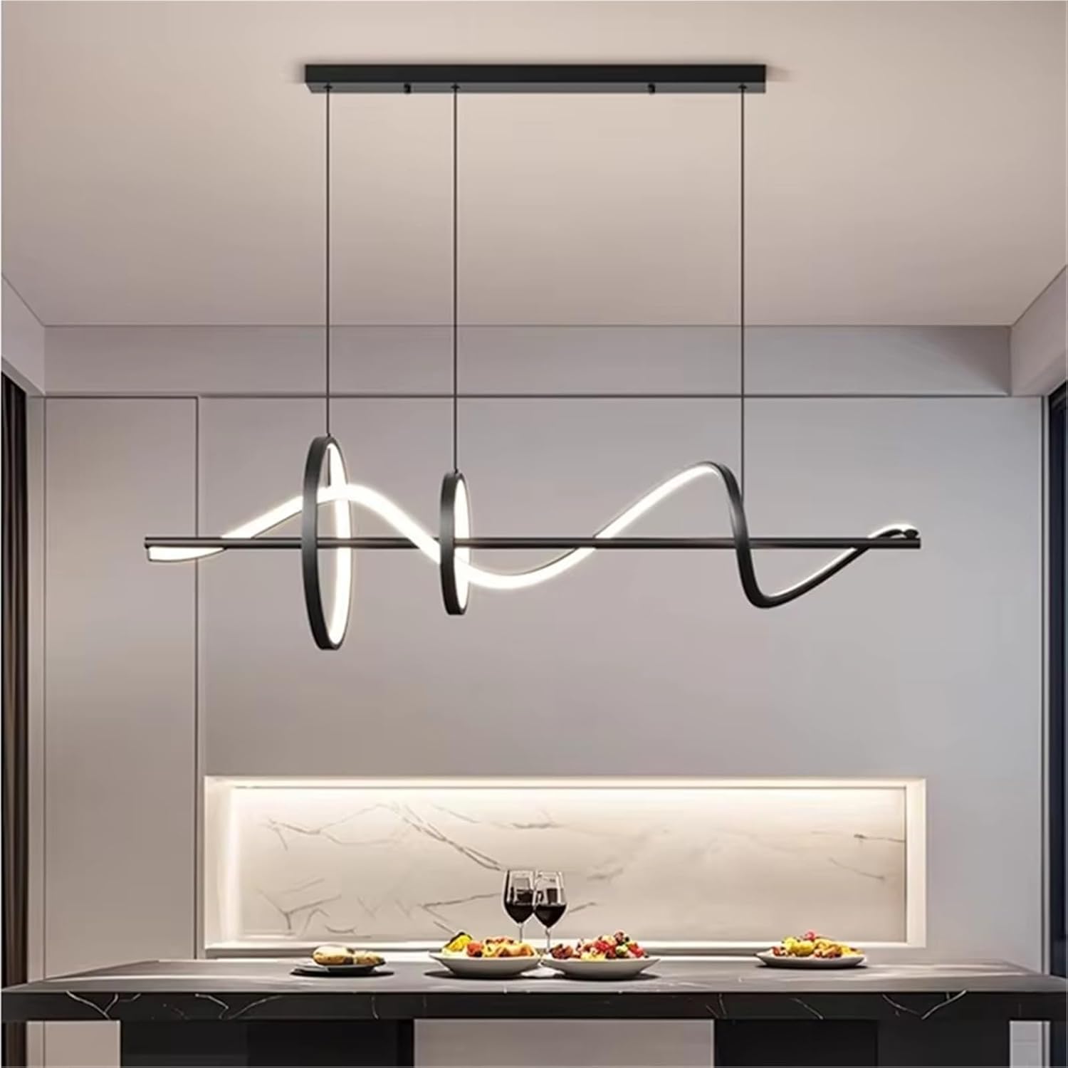 Modern Dining Room Lighting Decorative Chandelier Living Room Dining Room Chandelier,Easy to Assemble