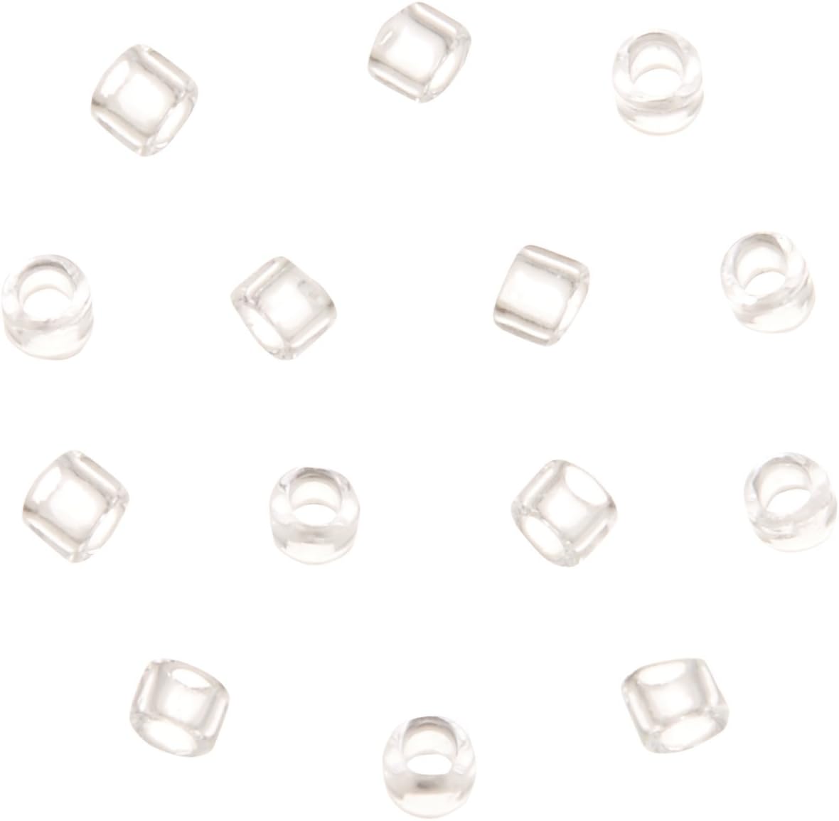 TOHO Antique Beads, Round, Small, 6 Bundles, Thread Threading Beads, Outer Diameter Approx. 0.06 inches (1.65 mm), A-1, 192.8 ft (60 m)