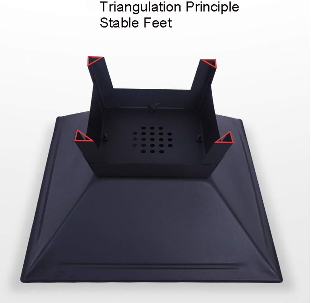 Fire Pit Portable Wood Burning Bonfire Firepit, with Spark Screen Fireplace Poker Firebowl