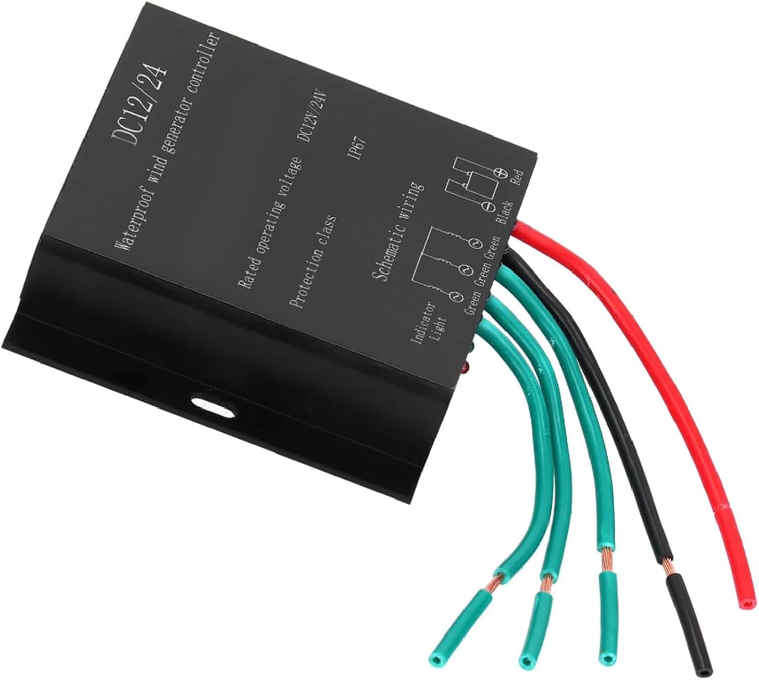 24v,HYZHANHONG 100W-12000W Wind Turbine Charge Controller, IP67 Waterproof 12V 24V Automatic 48V Windmill Regulator for Wind Turbine and Battery